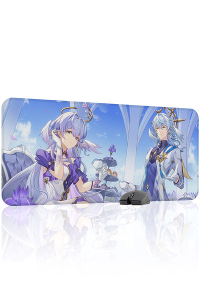 mousepad bastir Robin Honkai: Star Rail Anime V2 - 90x40 Gaming Mouse Pad Αντ...