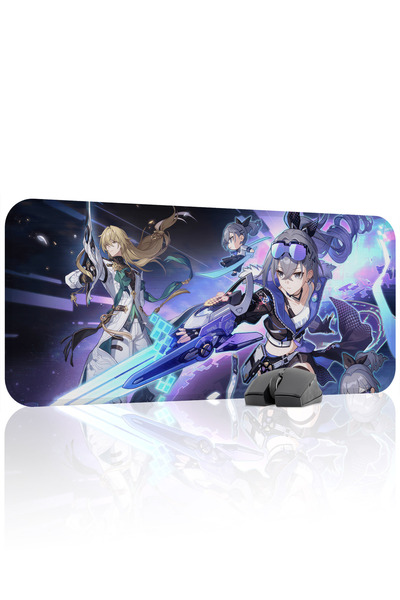 mousepad bastir Αντιολισθητική βάση ποντικιού για παιχνίδια Silver Wolf Honka...