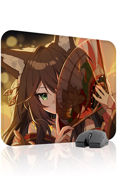 mousepad bastir Fugue Honkai: Star Rail Anime V1 - 48x40 Gaming Mouse Pad Αντ...
