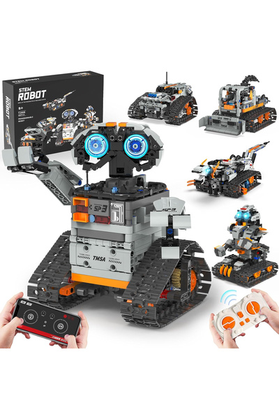 Generic Brand Robot STEM TUOMU T2008 Programabil 5 în 1 cu Telecomandă și Apl...