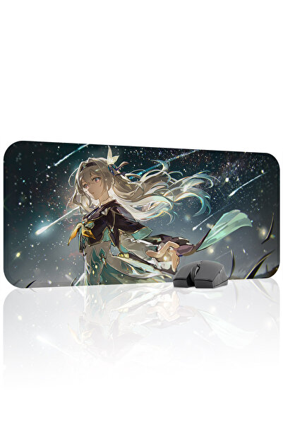 mousepad bastir Firefly Honkai: Star Rail Anime V3 - 70x30 Gaming Mouse Pad Α...