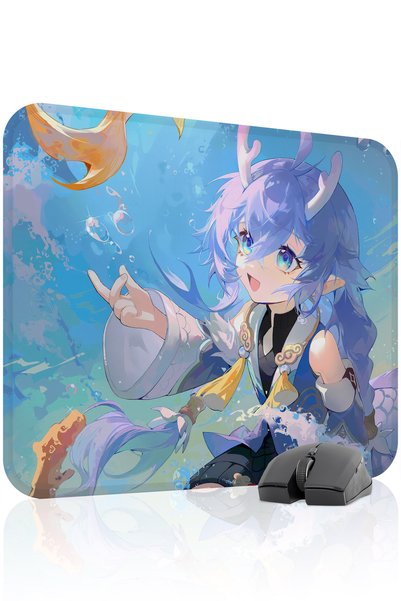 mousepad bastir Bailu Honkai: Star Rail Anime V5 - 48X40 Gaming Mouse Pad Mou...