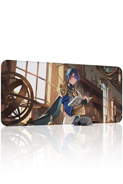 mousepad bastir Δρ. Ratio Honkai: Star Rail Anime V4 - 90x40 Gaming Mouse Pad...