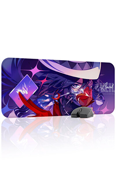 mousepad bastir Ashveil Honkai: Star Rail Anime V1 - 70x30 Gaming Mouse Pad Α...