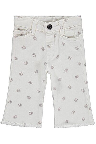 LC Waikiki I Baby Floral Print Pants 6-18 Months - Ecru from Freezen Store