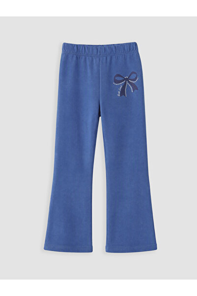 LC Waikiki Nevavm Farkıyla Lcw Kids Blue 2 Thread Printed Tight & Slim Elasti...