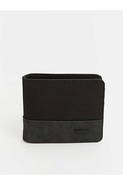LC Waikiki Lcw Accessories Black Men's Wallet with Nevavm Difference