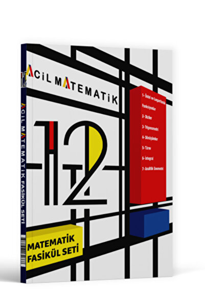 Acil Yayınları Acil 12. Sınıf Matematik 6 Konu Anlatımlı Fasikülleri