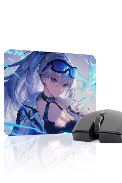 mousepad bastir Αντιολισθητική βάση ποντικιού gaming Silver Wolf Honkai: Star...