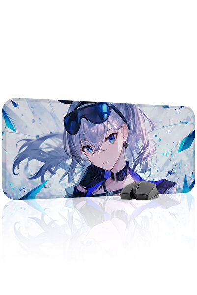 mousepad bastir Αντιολισθητική βάση ποντικιού gaming Silver Wolf Honkai: Star...