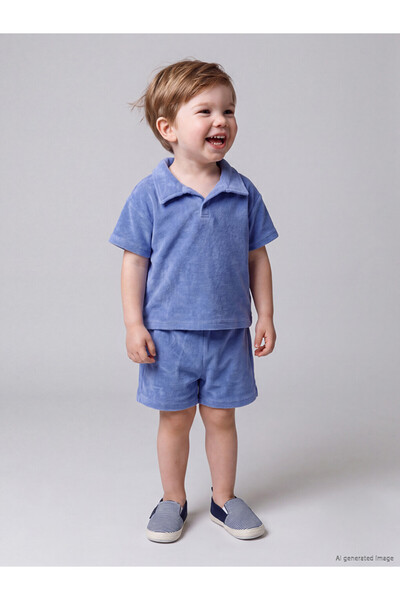 LC Waikiki I Devrik Roba Collar Baby Boy Shorts Set from Freezen Store