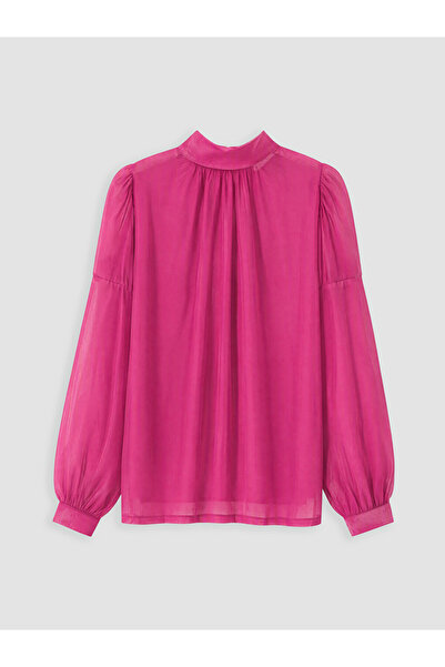 LC Waikiki I Dik Roba Collared Gathered Blouse from Freezen Store
