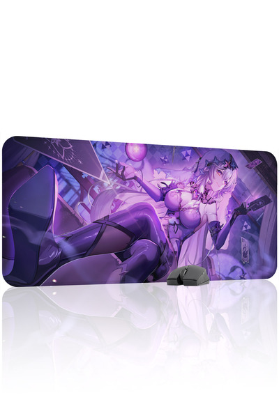 mousepad bastir Black Swan Honkai: Star Rail Anime V3 - 90x40 Gaming Mouse Pa...
