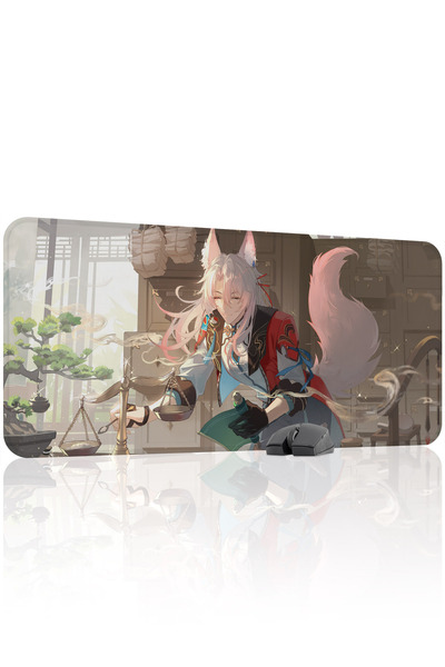 mousepad bastir Jiaoqiu Honkai: Star Rail Anime V3 - 90x40 Gaming Mouse Pad Α...
