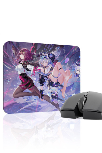 mousepad bastir Αντιολισθητική βάση ποντικιού για gaming Silver Wolf Honkai: ...