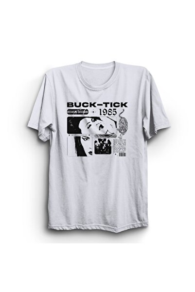 The Fame Buck-Tick, 1985, Μπλουζάκι Unisex από 100% βαμβάκι με στάμπα ροκ μέτ...