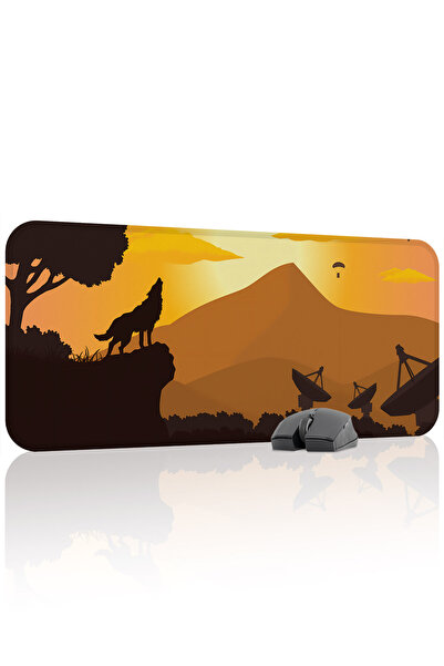 mousepad bastir Rust 70x30 Gaming Mouse Pad Αντιολισθητική βάση από καουτσούκ...