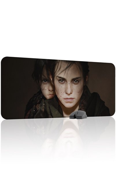 mousepad bastir A Plague Tale Requiem 90X40 Player Gaming Mouse Pad Non-Slip ...