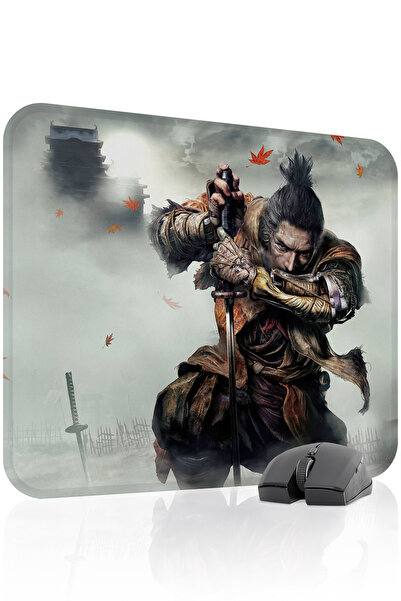 mousepad bastir Sekiro 48x40 Gaming Mouse Pad Αντιολισθητική βάση από καουτσο...