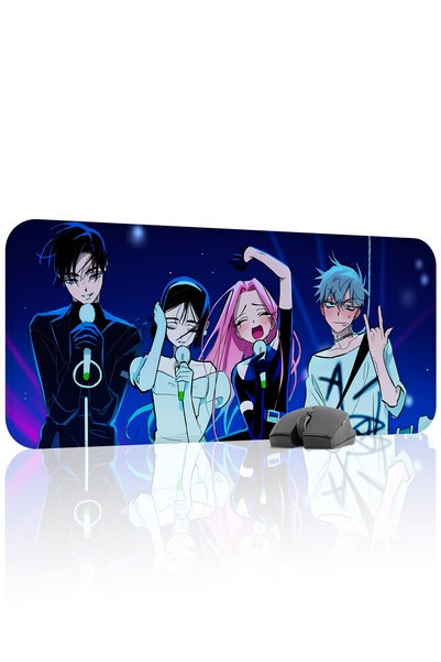 mousepad bastir Alien Stage Anime 70X30 Player Gaming Mouse Pad Non-Slip Rubb...