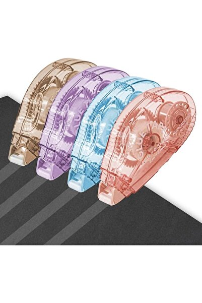 Yelajoy 4 PCS Double Sided Tape Roller, Adhesive Tape Runner for Scrapbooking...