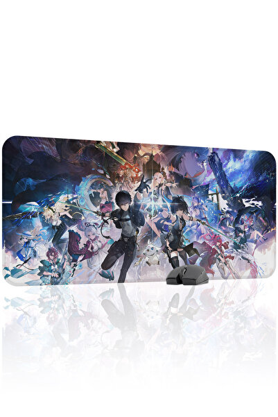 mousepad bastir Wuthering Waves 90x40 Gaming Mouse Pad Αντιολισθητική βάση απ...
