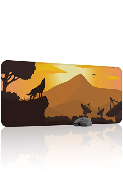 mousepad bastir Rust 90x40 Gaming Mouse Pad Αντιολισθητική βάση από καουτσούκ...
