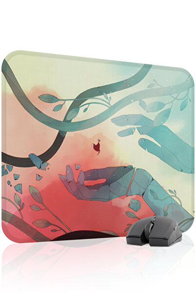 mousepad bastir Gris 48x40 Gaming Mouse Pad Αντιολισθητική βάση από καουτσούκ...