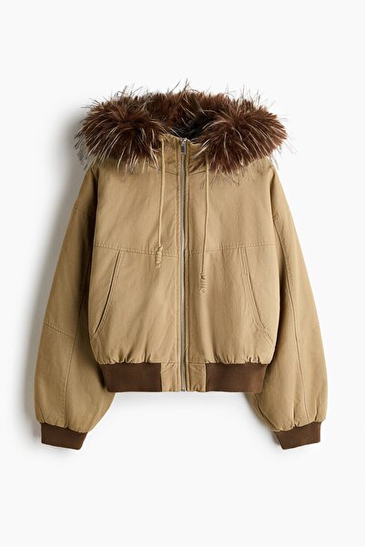 H&M Kapüşonlu Pilot Ceketi