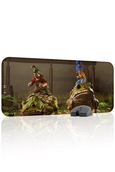mousepad bastir It takes two 70x30 Mouse Pad pentru gaming, cu bază de cauciu...