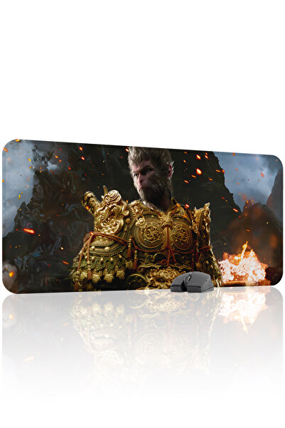 mousepad bastir Black Myth Wukong 90x40 Gaming Mouse Pad Αντιολισθητική Βάση ...