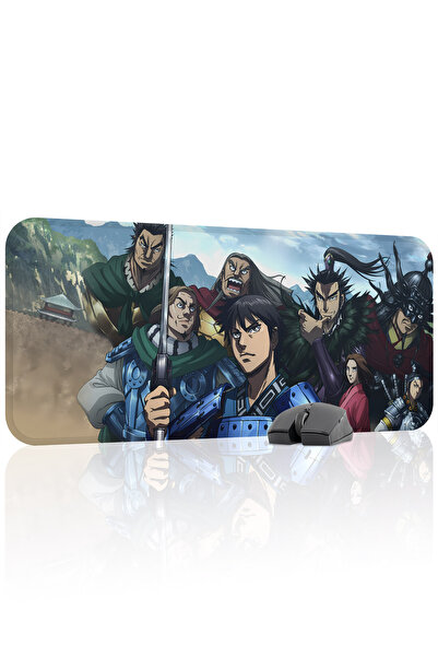 mousepad bastir Kingdom Anime 70x30 Gaming Mouse Pad για παίκτες, Αντιολισθητ...