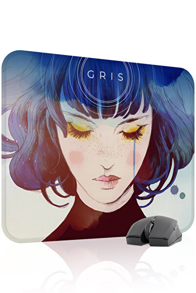 mousepad bastir Gris 48x40 Gaming Mouse Pad Αντιολισθητική βάση από καουτσούκ...