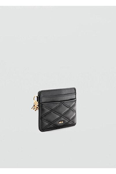 MANGO Woman Metalize charm detaylı dolgulu kartlık