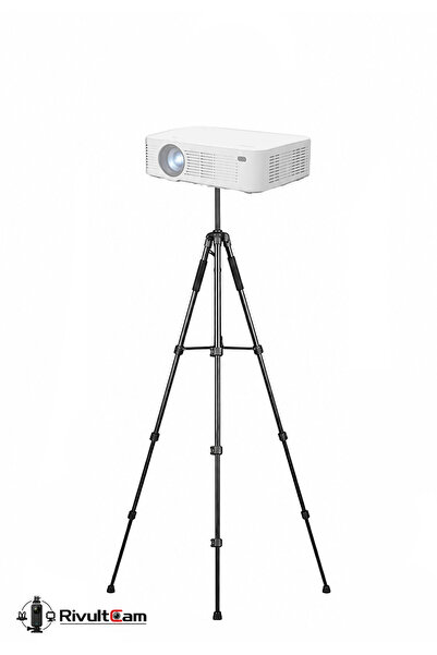 RivultCam Projeksiyon Tripod Standı (58 cm - 171 cm) 180° Eğim & 360° Pan Til...