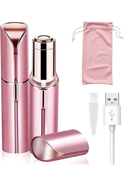 LYAROMIS مزيل شعر الوجه الكهربائي غير المؤلم للنساء، قابل لإعادة الشحن عبر USB