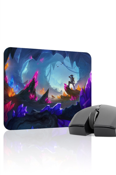 mousepad bastir Hearthstone 22X18 Player Gaming Mouse Pad Non-Slip Rubber Bas...