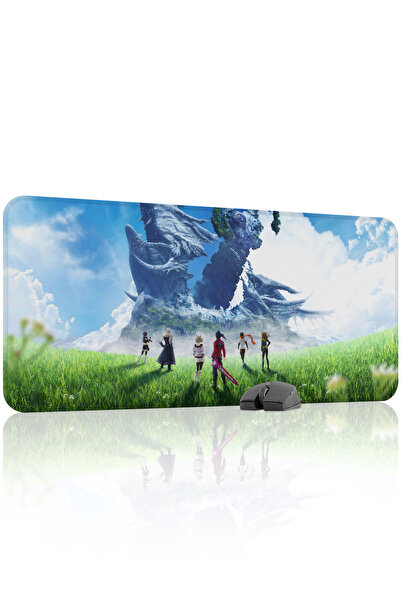 mousepad bastir Xenoblade Chronicals 90x40 Gaming Mouse Pad Αντιολισθητική βά...