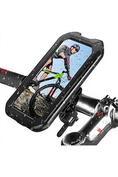 KASTWAVE Waterproof Motorcycle Phone Holder - 360° Rotatable Adjustable Bike ...