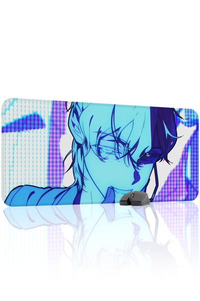 mousepad bastir Alien Stage Anime 90x40 Mouse Pad pentru jocuri, cu bază de c...