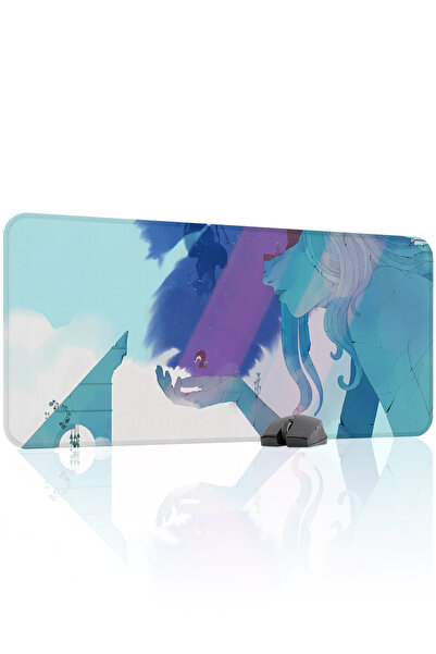mousepad bastir Gris 90x40 Gaming Mouse Pad Αντιολισθητική βάση από καουτσούκ...