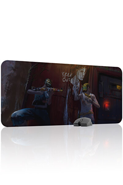 mousepad bastir Rust 90x40 Gaming Mouse Pad Αντιολισθητική βάση από καουτσούκ...