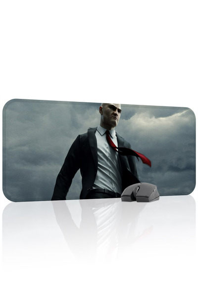 mousepad bastir Hitman 70X30 Player Gaming Mouse Pad Non-Slip Rubber Base Mou...