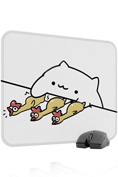 mousepad bastir Bongo Cat 48X40 Player Gaming Mouse Pad Non-Slip Rubber Base ...