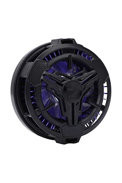Cryfokt Magnetic Phone Cooler, Efficient RGB Cooling Fan with Digital Tempera...