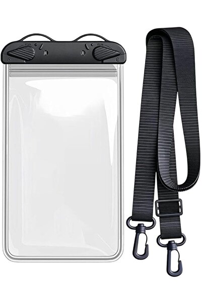 Generic Waterproof Phone Pouch Cellphone Dry Holder with Lanyard