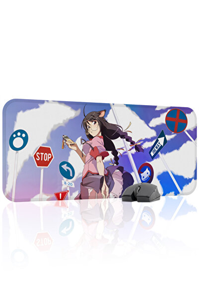 mousepad bastir monogatari Anime 70x30 Gaming Mouse Pad Αντιολισθητική Βάση α...