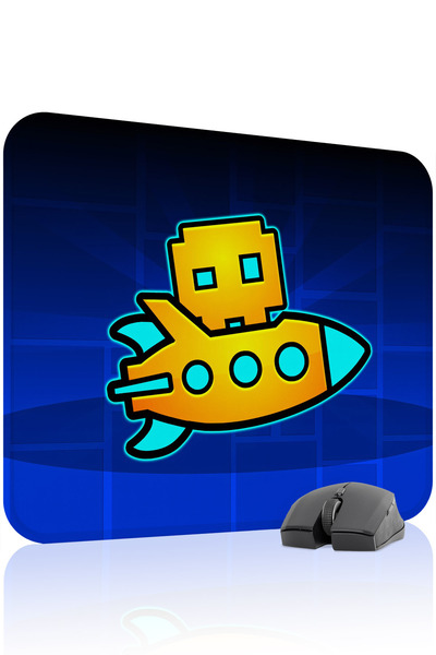mousepad bastir Geometry Dash 48x40 Gaming Mouse Pad Αντιολισθητική βάση από ...