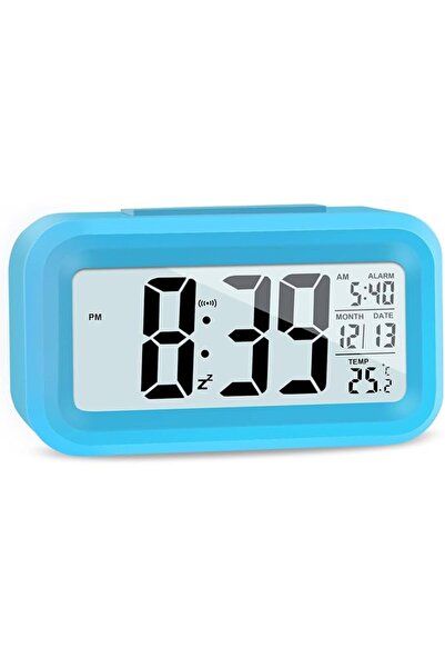 Yelajoy Clocks for Bedrooms,Digital Alarm Clock with LCD Screen,Snooze,12/24H...