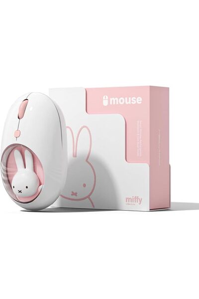 Mipow x Miffy Bluetooth Wireless Mouse, Small Portable Mouse, Suitable for La...